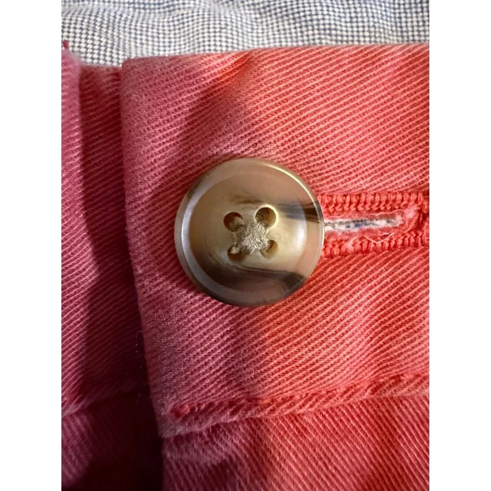 Polo Ralph Lauren Stretch Classic Fit Chino Shorts Mens 46 Salmon Pink Cotton